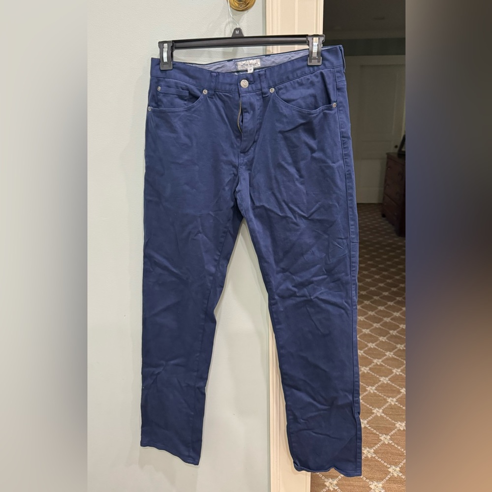 Peter Millar size 32 Navy 5 Pocket Pants